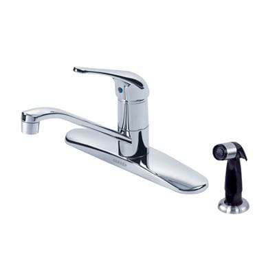 Gerber Plumbing Maxwell 1H Kitchen Faucet W/ Spray 1.75gpm Aeration/2.2gpm Spray - Chrome