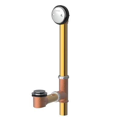 Gerber Plumbing Gerber Classics Auto Trip Fit-all 20 Gauge Drain for Standard Tub with Horizontal...