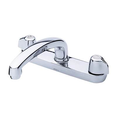 Gerber Plumbing Gerber Classics 2H Kitchen Faucet Deck Plate Mounted W/ Metal Handles & Cast... by Gerber Plumbing
