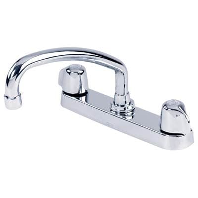 Gerber Plumbing Gerber Classics 2H Kitchen Faucet Deck Plate Mounted W/ Metal Handles & Tubular... by Gerber Plumbing