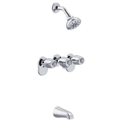 Gerber Plumbing Gerber Classics 3H By-pass Valve Body Tub & Shower Fitting 1.75gpm - Chrome by Gerber Plumbing