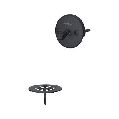 Gerber Classics Trip Lever Drain Trim Kit Satin Black