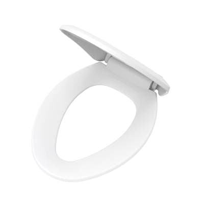 Gerber Plumbing Elongated Slow Close Toilet Seat - White