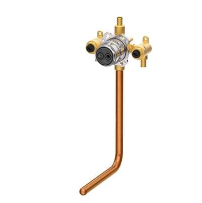 Gerber Plumbing Treysta Tub & Shower Valve- Vertical Inputs WITH Stops WITH Stub-out- Crimp Pex -...