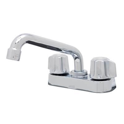 Gerber Classics Two Metal Fluted Handle Laundry Faucet with 6 Inch Swing Spout Chrome