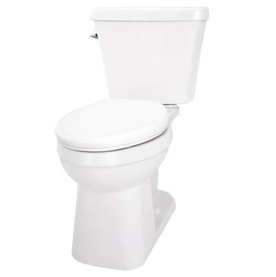 Elite 1.6gpf Simple CT ADA EL 10'' RI Combo: GAB21828 Bowl w/ GAL28895 Tank White