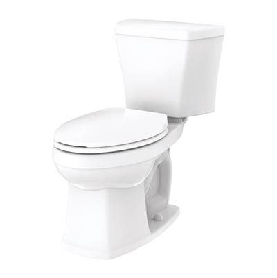 Gerber Plumbing Avalanche 1.6gpf 12'' Rough-in Two Piece EL Combo: Gav31862 Bowl W/ Gav38890 Tank... by Gerber Plumbing