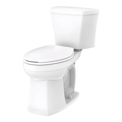 Gerber Plumbing Avalanche 1.6gpf 12'' Rough-in Two Piece EL ADA Combo: Gav31828 Bowl W/ Gav38890... by Gerber Plumbing