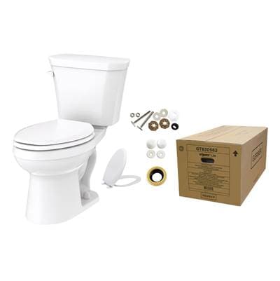 Gerber Plumbing Viper 1.28gpf Elongated Toilet-in Box (tank and Bowl) - White