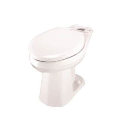 Gerber Plumbing Ultra Flush 1.0/1.28/1.6gpf ADA Elongated Bowl - White by Gerber Plumbing