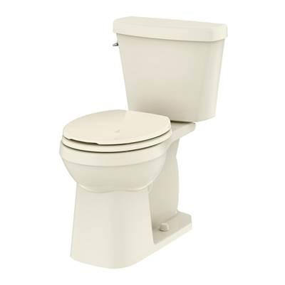 Elite 1.28gpf Simple CT ADA RF 12'' RI Combo: GAB2185209 Bowl w/ GAH2889009 Tank Biscuit by Gerber Plumbing