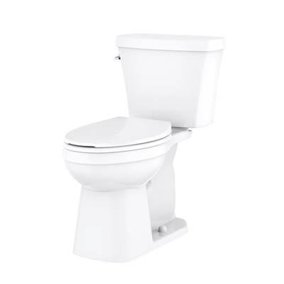 Elite 1.28gpf Simple CT ADA EL 10'' RI Combo: GAB21828 Bowl w/ GAH28895 Tank White