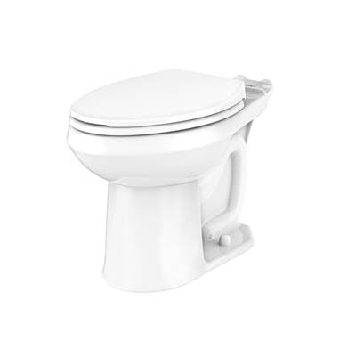 Gerber Plumbing Viper 0.8/1.0gpf ADA Elongated Bowl - White by Gerber Plumbing