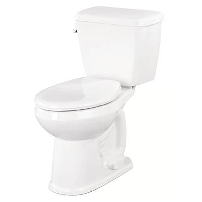 Gerber Plumbing Avalanche 1.28gpf EL ADA 12'' RI Combo: Gav21828 Bowl W/ Gws28890 Tank - White by Gerber Plumbing