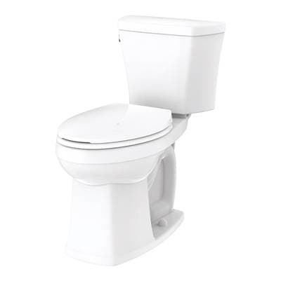 Gerber Plumbing Avalanche 1.28gpf 10'' Rough-in Two Piece EL ADA Combo: Gav31828 Bowl W/ Gws38895... by Gerber Plumbing