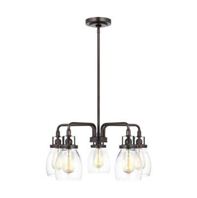 Belton Five Light Chandelier in  Bronze