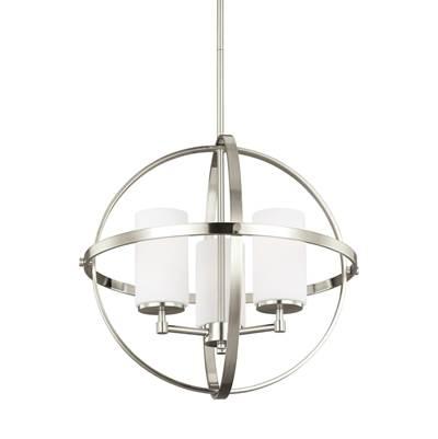 Alturas 3-Light Chandelier by Generation Lighting