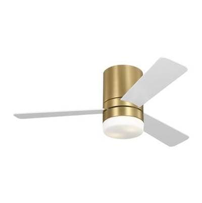Generation Lighting Era 44 Hugger LED Ceiling Fan in with Matte White Blades and Light Kit... by Generation Lighting