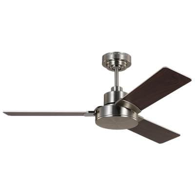 Generation Lighting Jovie 44 Ceiling Fan in with Silver / American Walnut Reversible Blades... by Generation Lighting