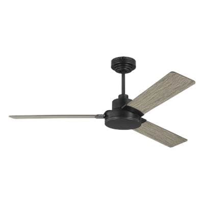 Generation Lighting Jovie 52 Ceiling Fan in with Light Grey Weathered Oak Blades Aged Pewter -... by Generation Lighting