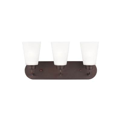 Generation Lighting Kerrville Three Light Wall / Bath - Bronze by Generation Lighting