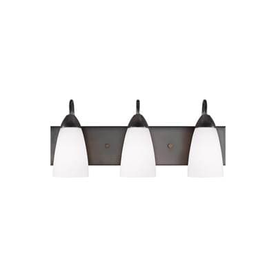 Generation Lighting Seville Three Light Wall / Bath - Bronze