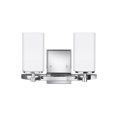 Generation Lighting Alturas Two Light Bath - Chrome