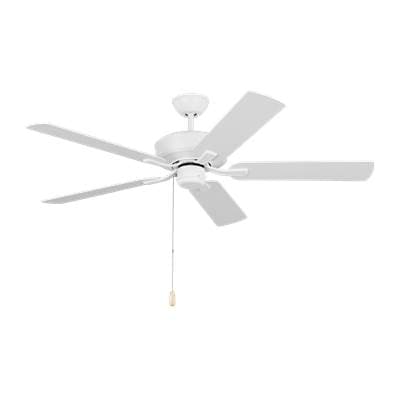 Generation Lighting Linden 52 Ceiling Fan in with Blades Matte White - Matte White Matte White by Generation Lighting