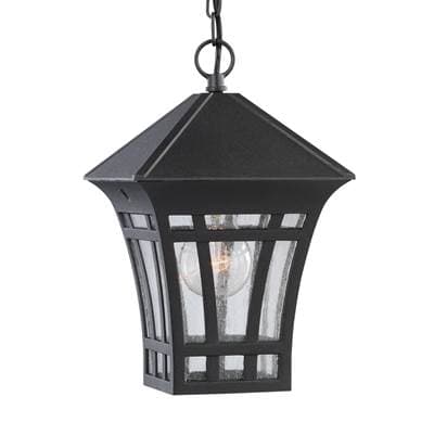 Generation Lighting Herrington 12'' Hanging Lantern - Black