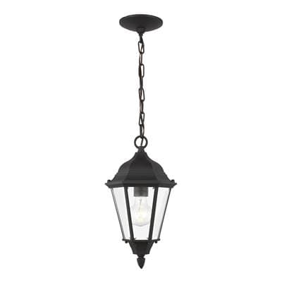 Generation Lighting Bakersville Flat Pendant - Black