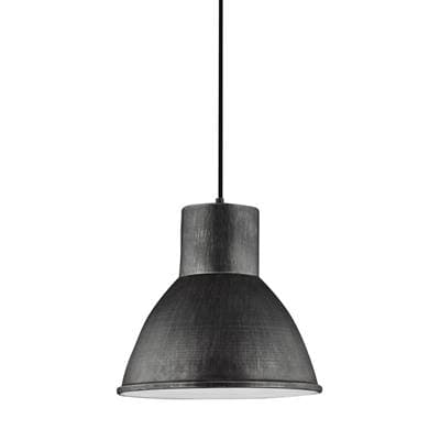 Generation Lighting Division Street One Light Pendant Stardust Bulbs Included by Generation Lighting
