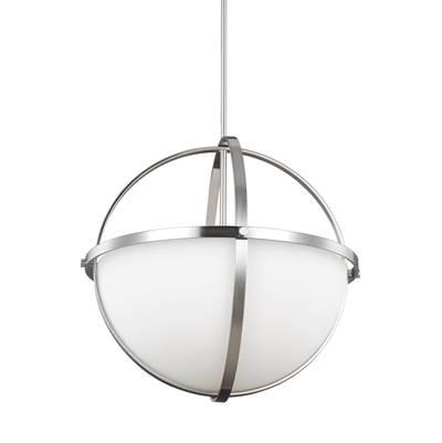Alturas Three Light Pendant Brushed Nickel
