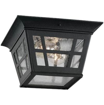 Generation Lighting Herrington Square Flush Mount - Black