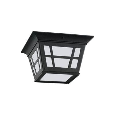 Generation Lighting Herrington Square Flush Mount - Black