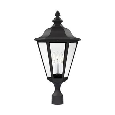 Generation Lighting Brentwood 26'' Post Lantern - Black