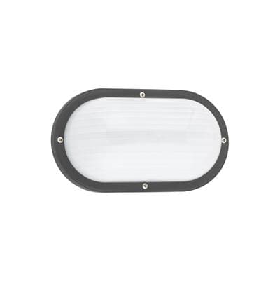 Generation Lighting Bayside One Light Oval Wall - Black by Generation Lighting