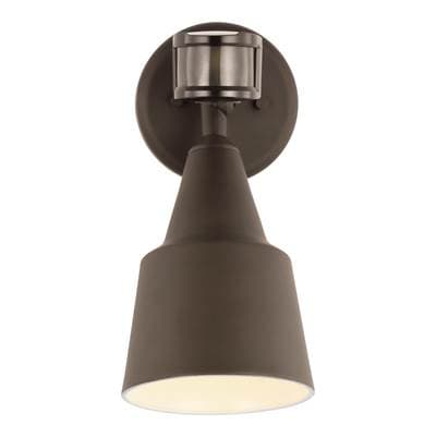 Generation Lighting One Light Flood with Photo and Motion Sensor - Antique Bronze