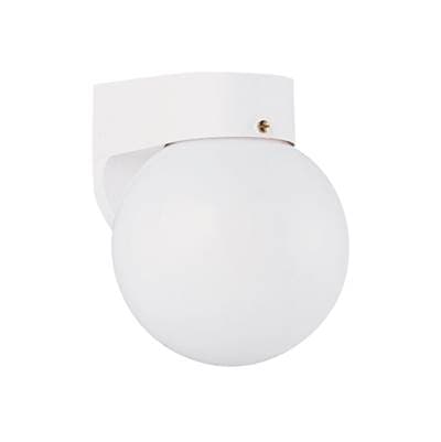 Generation Lighting 6'' Outdoor Lantern - White by Generation Lighting