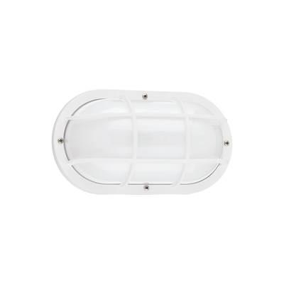 Bayside One Light Oval Grid Wall