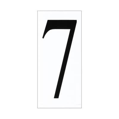 Generation Lighting Address Light Number Tile 7 - White Plastic by Generation Lighting
