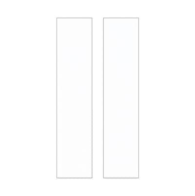 Generation Lighting Address Light Number Tile 1/2 Blank - White Plastic by Generation Lighting
