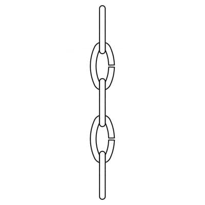 Generation Lighting Decorative Chain in Burnt Sienna - Bronze