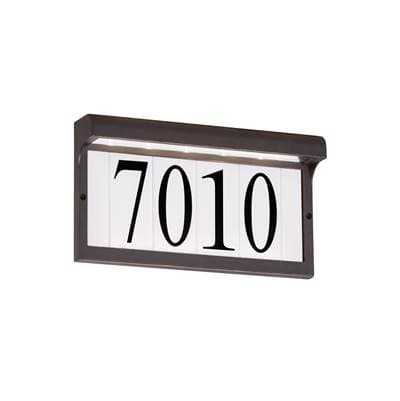 Generation Lighting LED Address Light Antique Bronze Bulbs Inc by Generation Lighting