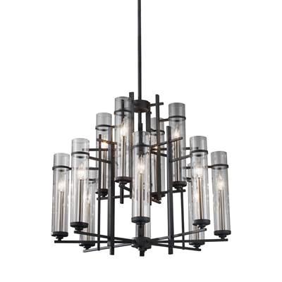 Ethan Twelve Light Chandelier by Generation Lighting