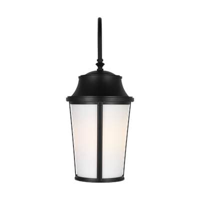 Generation Lighting Portola Large Arm Lantern - Textured Black