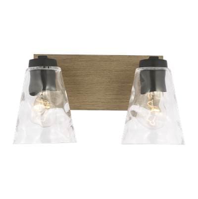 Generation Lighting Dunton Medium Vanity - Midnight Black