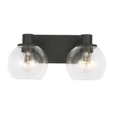 Generation Lighting Rito Medium Bath - Midnight Black by Generation Lighting