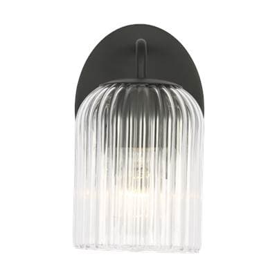 Generation Lighting Eisele Small Sconce - Midnight Black