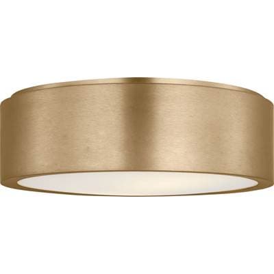 Generation Lighting Albee Medium Flush Mount - Satin Brass by Generation Lighting
