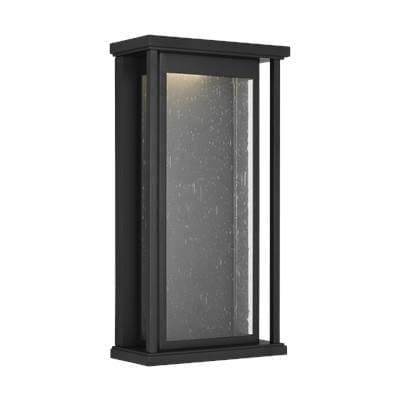 Generation Lighting Faywood Medium Lantern Textured Black Bulbs Inc by Generation Lighting